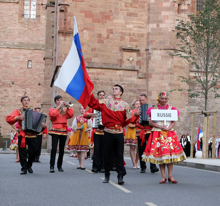 Festival Folklorique International Du Rouergue Aveyron 6 Août